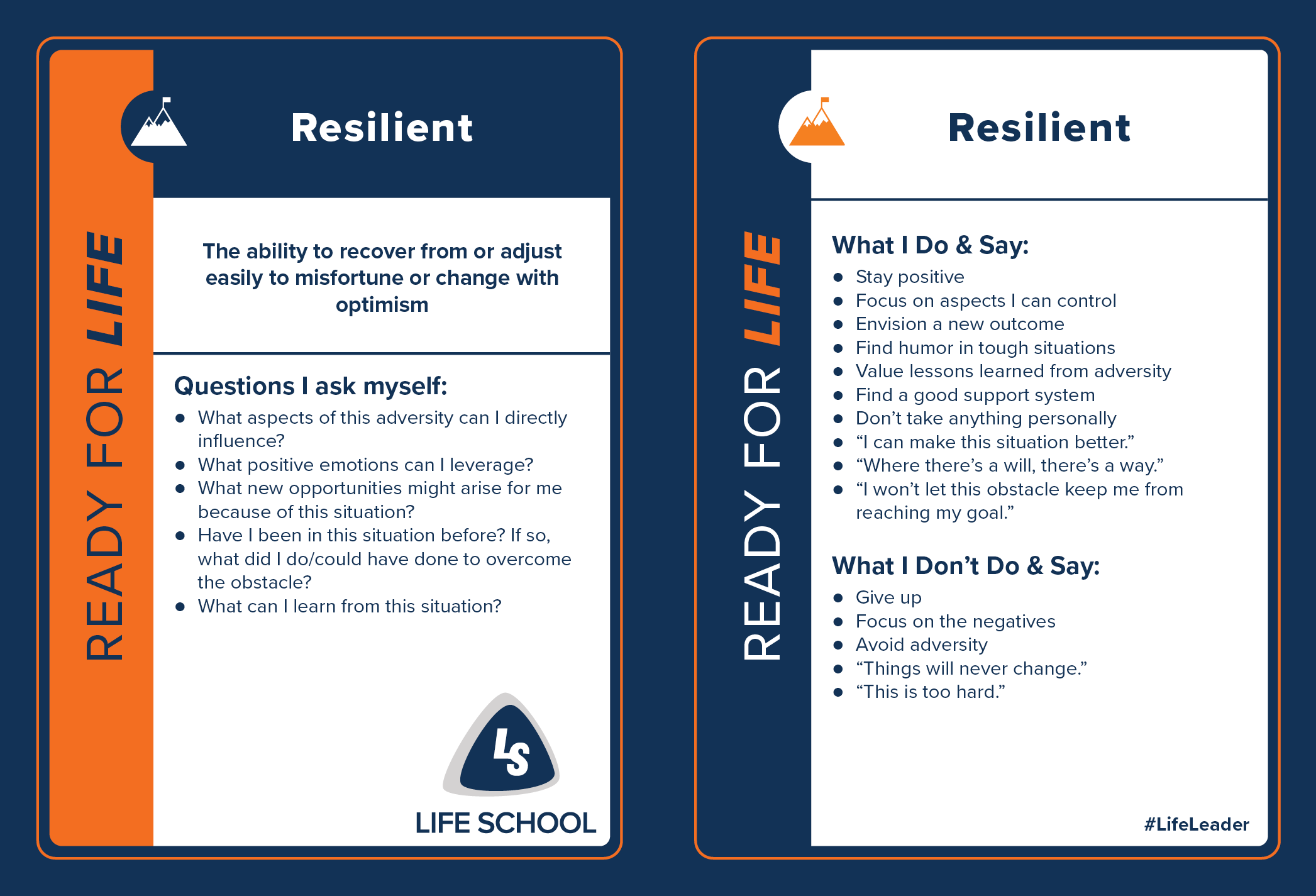 LL Action Card - Resilient - English